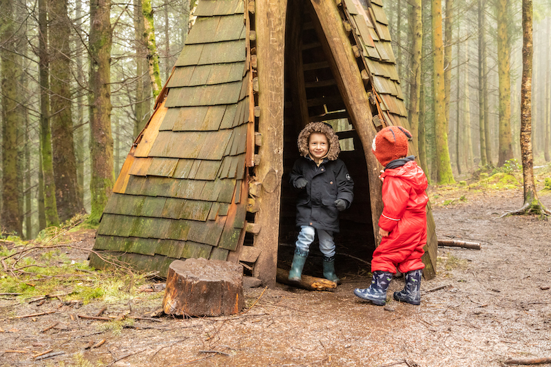 Staying dry at Haldon Forsest